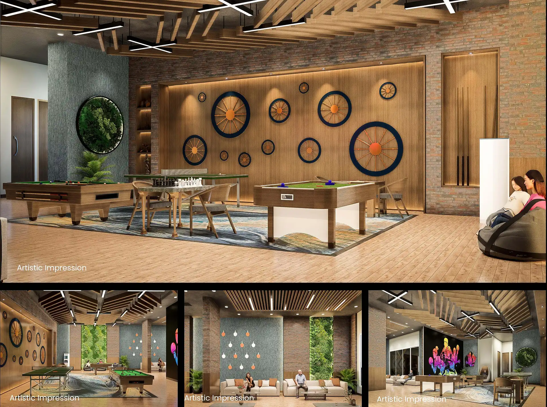 VIBRANT & STYLISH GAME ROOM