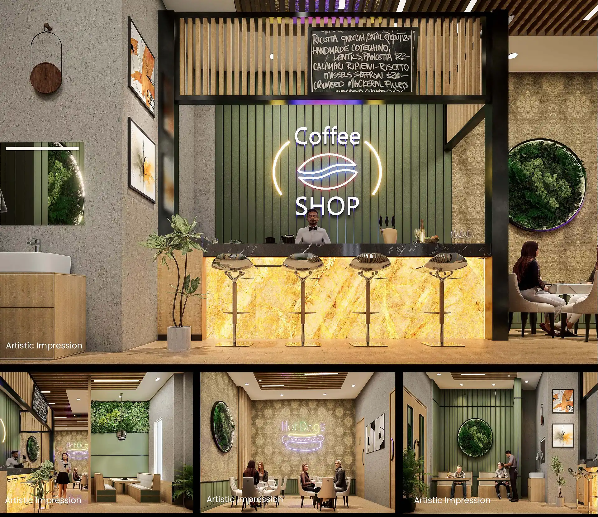 A CHARMING COFFEE LOUNGE